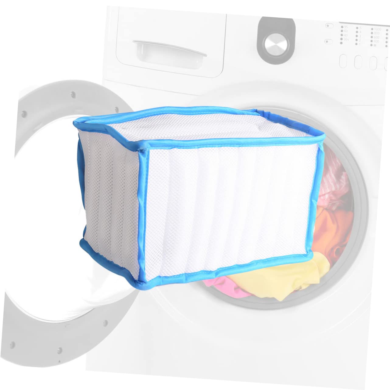 Zerodeko 3pezzi Borsa Per Lavaggio Scarpe Rete Sacchetto Lavatrice Con Cerniera Protegge Le Scarpe Da Deformazioni Durante Lavaggio Per Sneakers