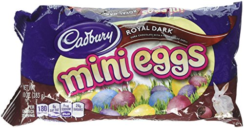 Cadbury Royal Dark Mini Eggs, 10-Ounce Bag (Pack of 3)