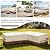 okcool Outdoor Sectional Cover,L-Shaped Patio Furniture Covers for 6-Seater Outdoor Sectional Furniture Couch 110"(85''L) x 32''D x 31''H, Beige & Brown