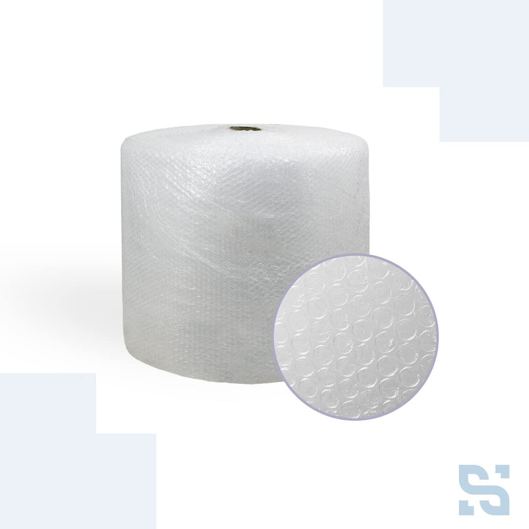 Rollo de plástico de burbujas de 50 cm de ancho y 100 metros de longitud