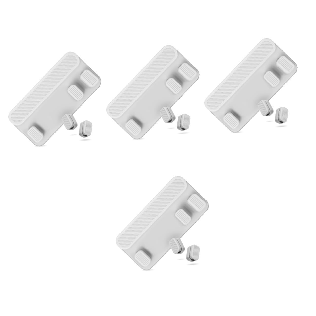 Uonlytech 4 Juegos De Clips Magnéticos Para Cables Organizador De Cables Herramienta De Gestión De Cables De Escritorio Para El Hogar La Oficina Y El Coche.