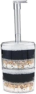 TOSSPER Filter Aquarium Filter Transparent Efficient Aquarium Internal Corner Fish Tank Filter Pneumatic Filtration Air Pump Aquarium Accessories