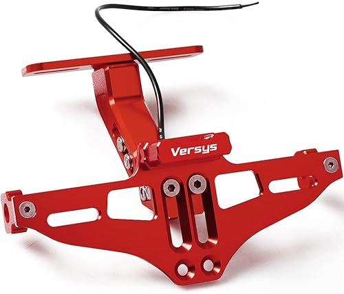 Para Kawasaki para VERSYS 300X 650CC 1000 para VERSYS X 250 300 soporte de matrícula con cola de luz eliminador de guardabarros ordenados marco de