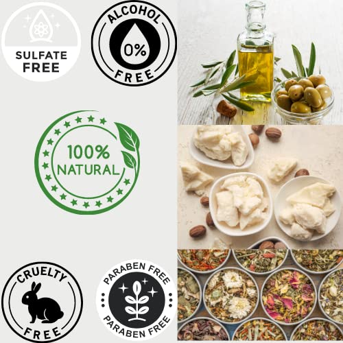 Miniatura 4 de LE SHEA Chebe Butter w Tea Tree & Peppermint Crema para el crecimiento del cabello, crema hidratante africana manteca de karité jamaicano negro