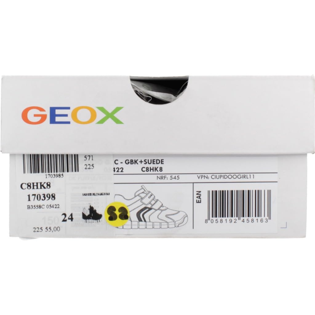 Geox Dziewczynki B Iupidoo GirlButy First Walker Shoe
