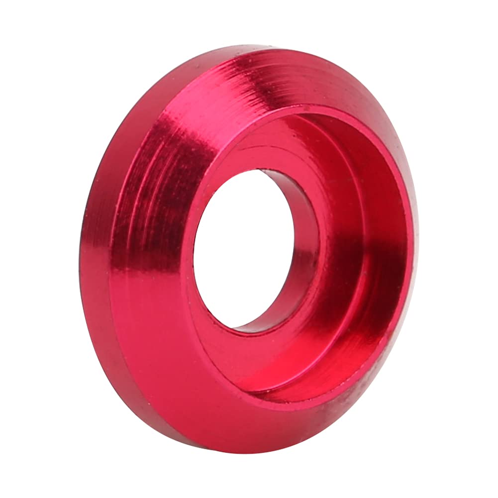 20PCS M3 Aluminum Alloy Hex Socket Screws with Conical Washer Shim Set, 6061 Aircraft Grade for Bolts Nuts Fasteners Hardware