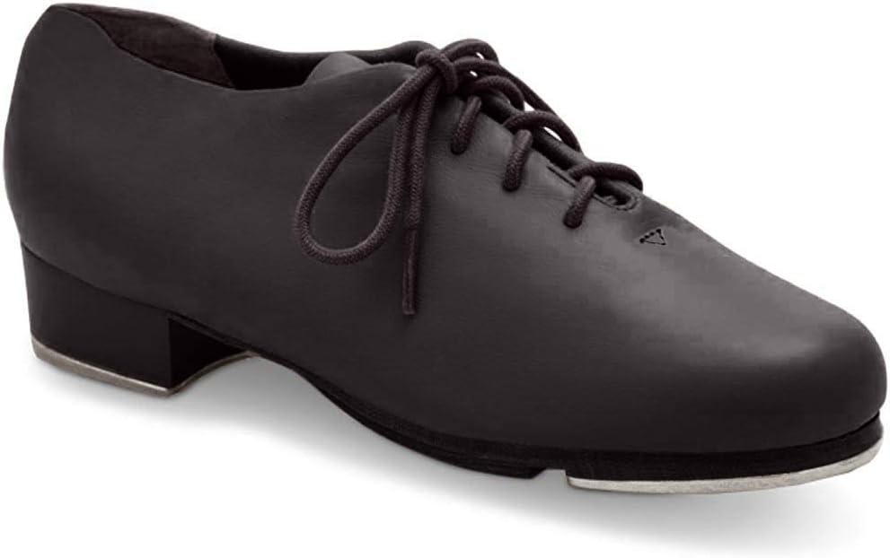 Capezio Cadence Tap Shoe, Black, 3.5 US Unisex Big Kid