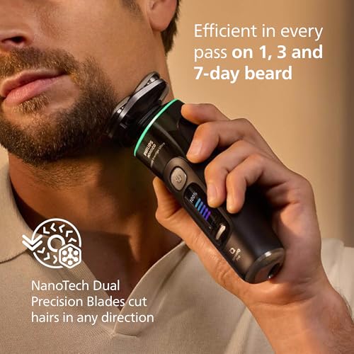 Image of Philips Norelco i9000 Prestige Ultra Electric Shaver, Ink Black