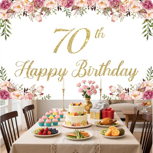 Fondo fotográfico 8x6ft para cumpleaños color rosa miniatura 6