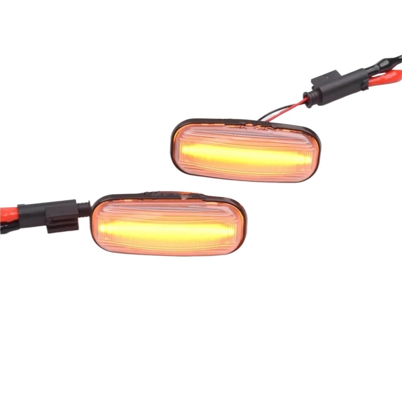 Clignotant latéral LED dynamique Crystal pour Land Rover Freelander 1 - 8