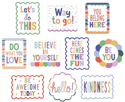 Teacher Created Resources Color Crush Positive Sayings Accents (TCR9366)