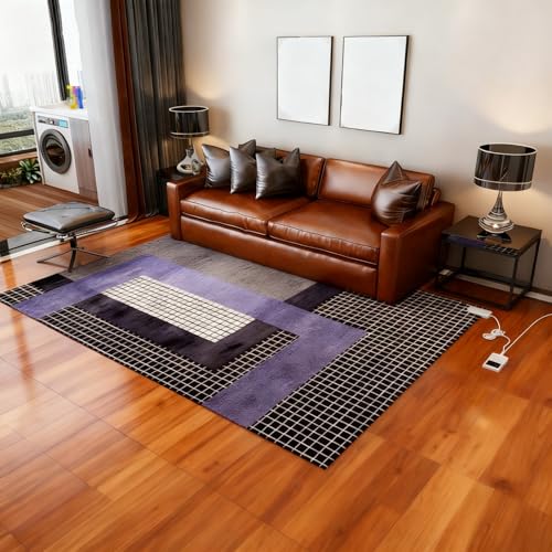 Calefactor eléctrico tipo alfombra con temperatura ajustable