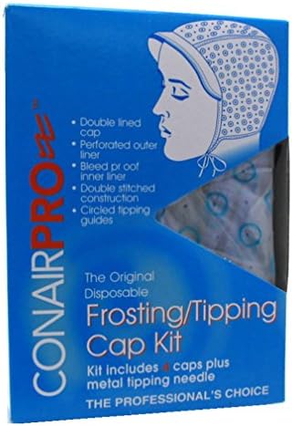 Conair Pro Frosting/Tipping Cap, 4 Count