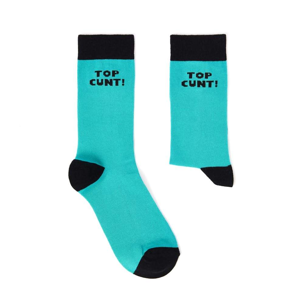 Urban Eccentric Unisex Top Cunt Socks | Gift | 1 Pair | Cotton Rich | Premium Socks | Novelty | Gifts