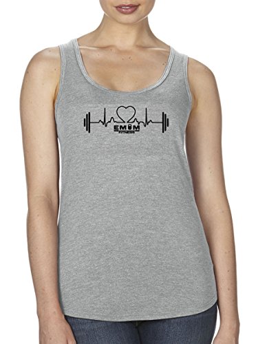 Tank top tri-blend respirant avec dos nageur pour le sport