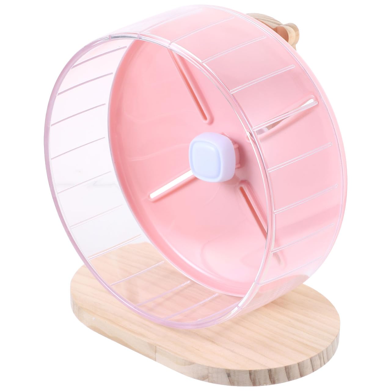 Rueda Silenciosa para Hámster con Base Estable Accesorio de Ejercicio para Roedores Pequeños como Erizos y Chinchillas Diseño Ergonómico y Compacto para Jaulas de Mascotas
