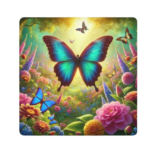 Butterflies Garden Yellow Camera Lens Wrap 21.7