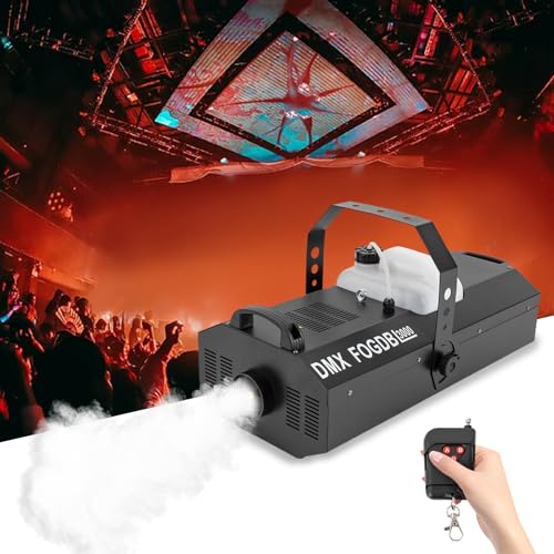 Máquina de humo portátil 3000W con control remoto miniatura 2