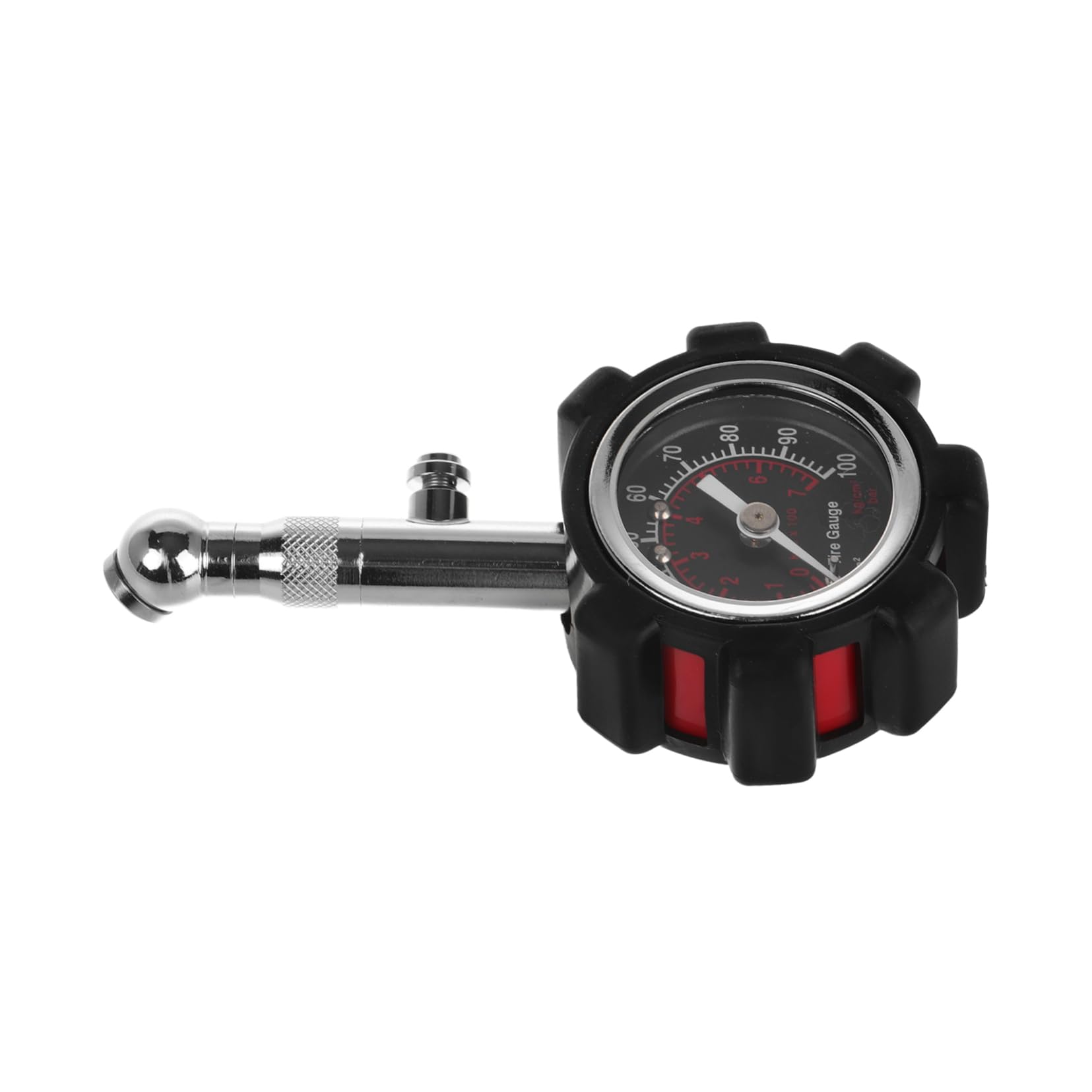 STOBAZA Tire Pressure Gauge Air Pressure Gauge for Car High Precision No Battery Metal Easy to Use Versatile for Multiple Car