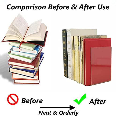 Aieraczy Ferma Libri, 2 Pezzi Supporto per Libri