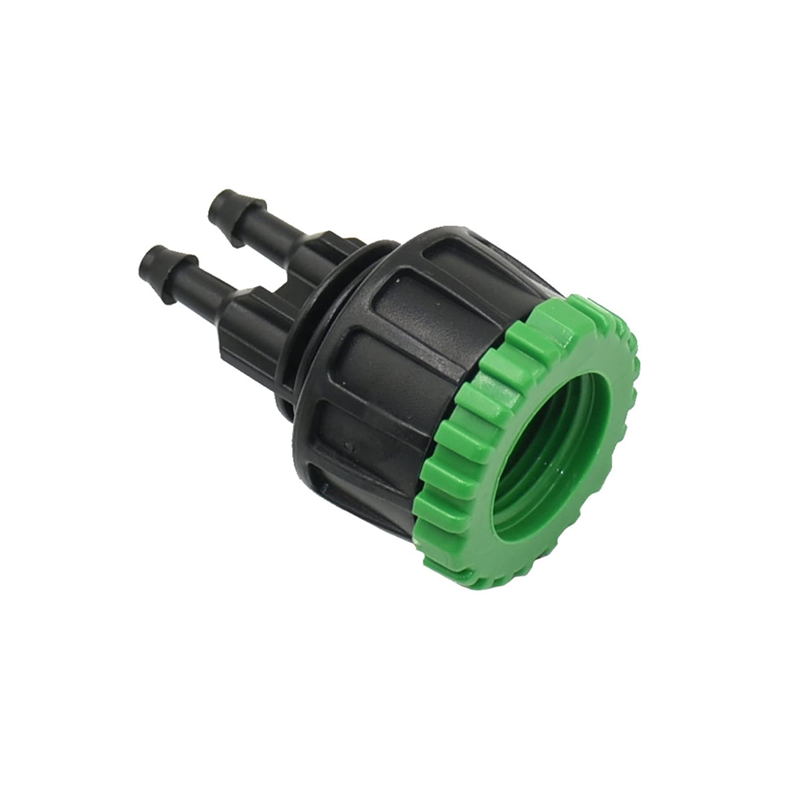 Adaptador de conector de manguera 20pcs 1/2 3/4 "hilo a 1/4" 3/8 "1/2" Conector de la manguera de la manguera del jardín 8/11 16mnm Adaptador de manguera 2-WAY 4/7 Separador de agua
