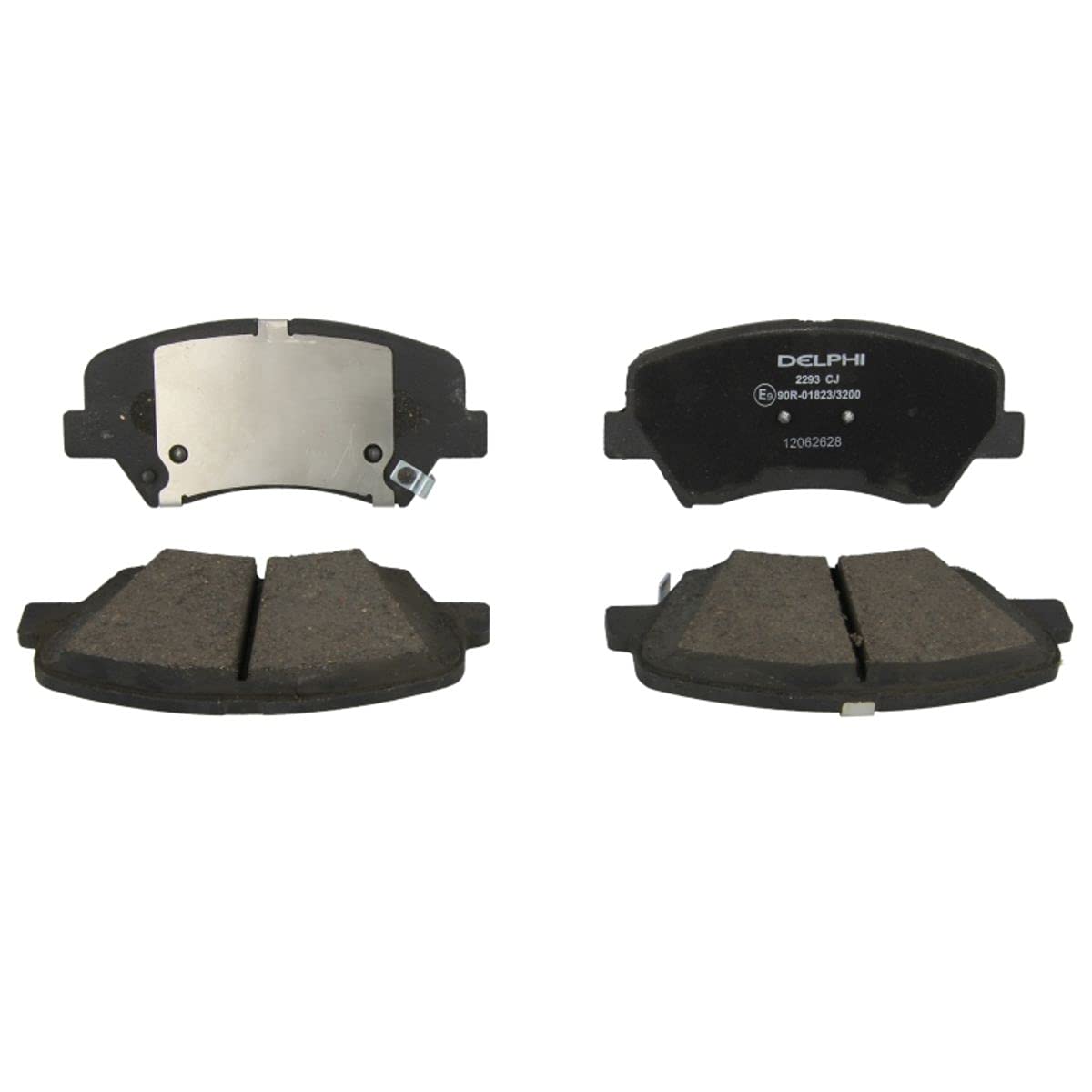 Delphi Kit Pastiglie Freni Anteriore Con Segnalatore Acustico Usura Senza Accessori LP2293-image