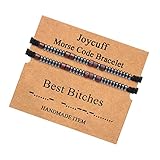 JoycuFF Gift for Friend Best Friend Bracelets for 2 Friendship Bracelets Matching Bracelets for Men
