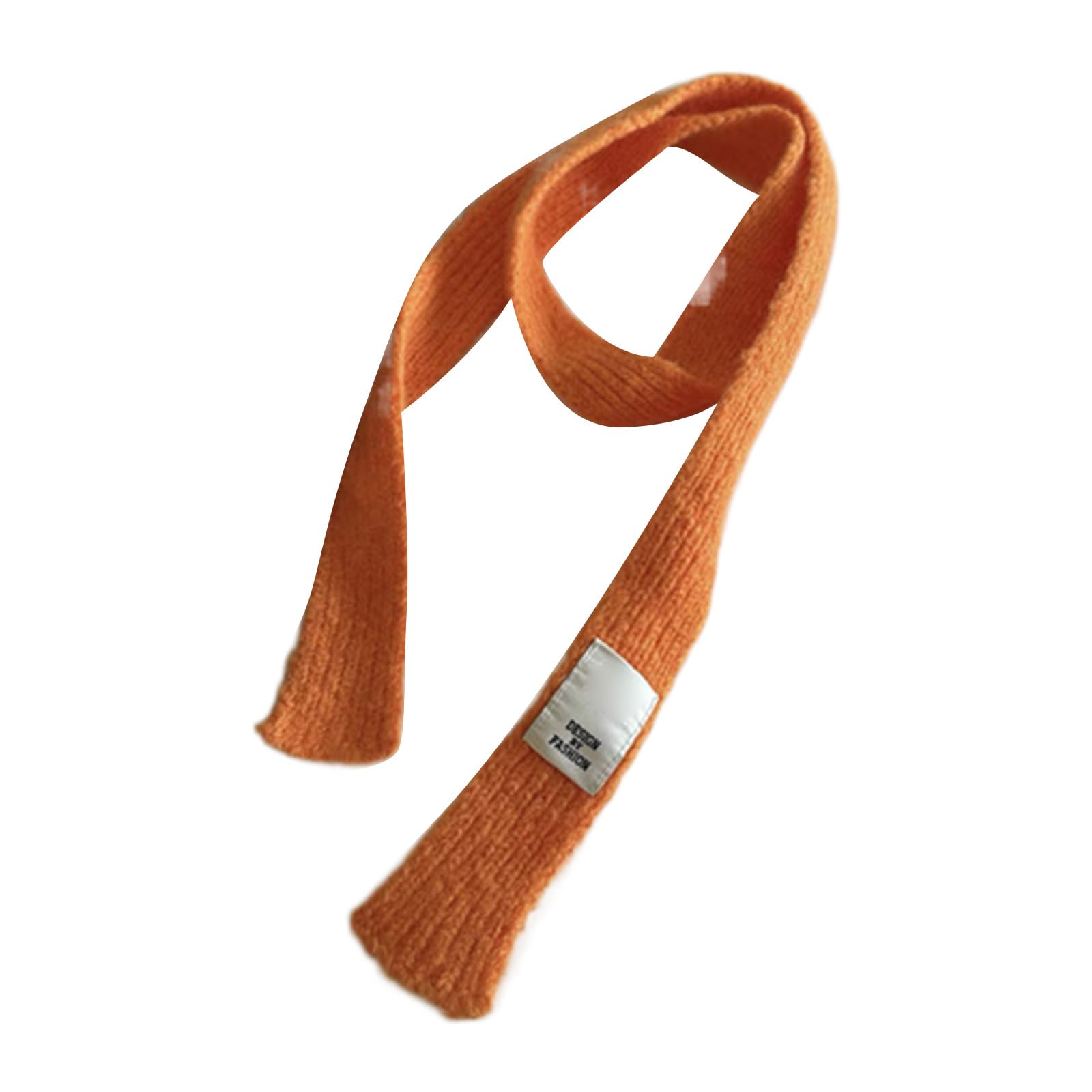 Knit Decorative Scarf For Women Winter Thin Scarf Female Camping Shopping Scarf Teenagers Long Decorative Scarves