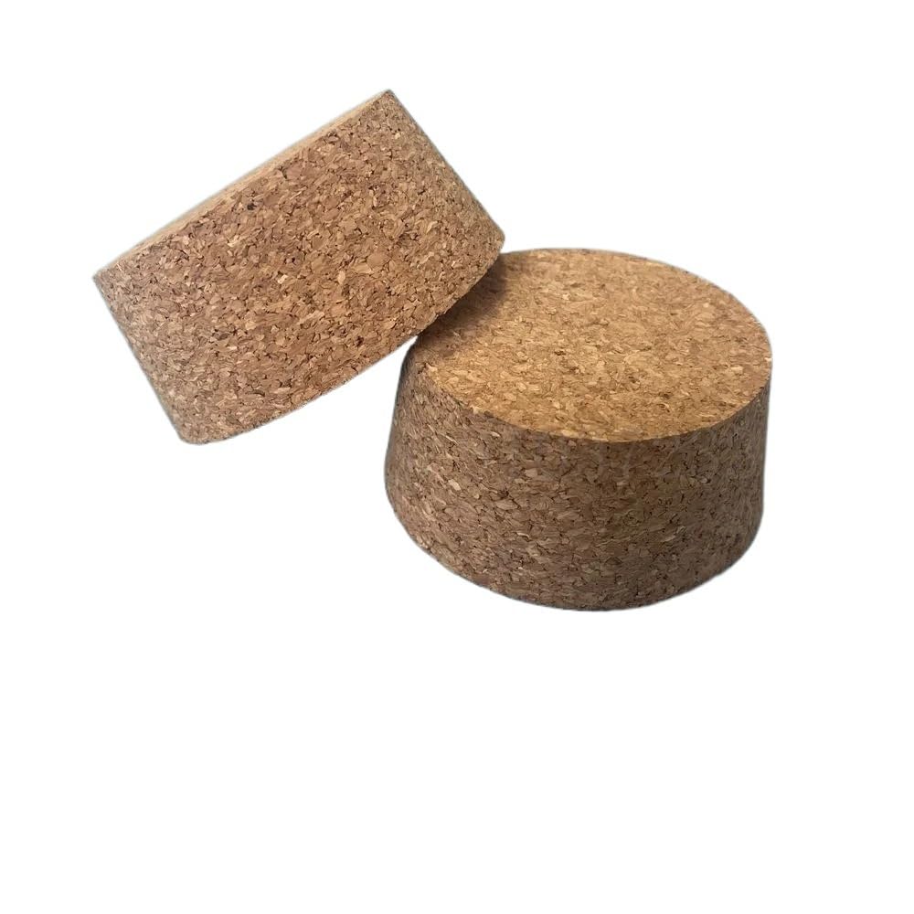 Konische Glasflaschenverschlüsse Aus Holz - Korken Für Labor & Haushalt