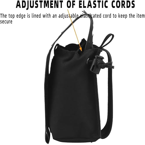 Miniatura 9 de Bolsa multifuncional Molle SPUD, táctica de liberación rápida para colgar en el pecho, bolsas para revistas, bolsa de radio para caza, airsoft