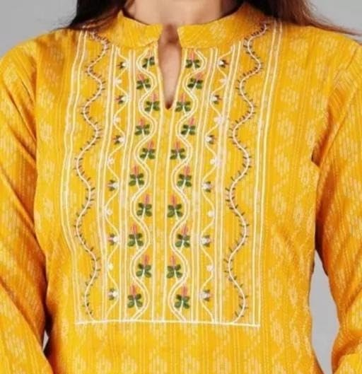 Image of Women Kurti with Beautiful Print Design for Comfortable Everyday Ethnic Fashion Look