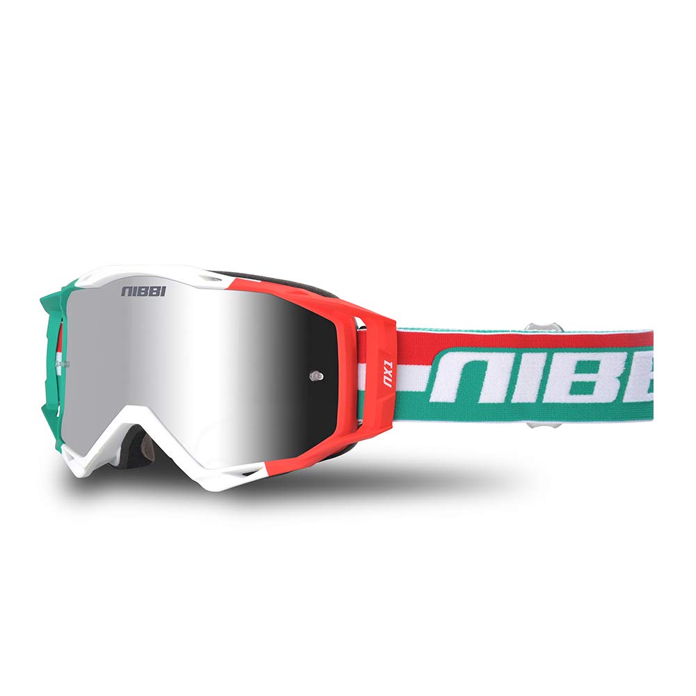 NIBBI MX Goggles Off-Road Motorcycle Goggles (green)