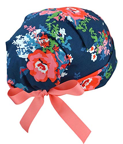 Womens surgical scrub hat adjustable small to medium (chic)