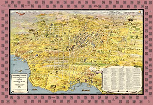 The Raymond Chandler Mystery Map of Los Angeles by Shamus Town (2014-01-01)