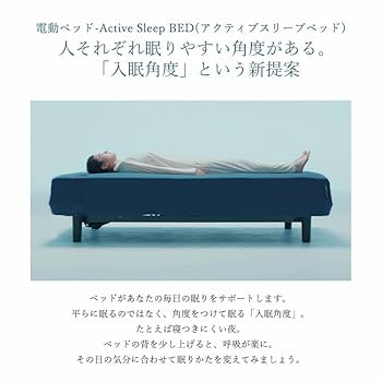 Active sleep(ベッド＋マットレス+アナライザー) セミダブル 中古 Active sleep(ベッド＋マットレス+アナライザー) セミダブル