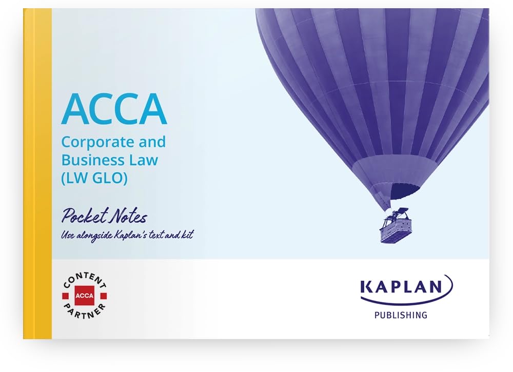 CORPORATE AND BUSINESS LAW (GLO) - POCKET NOTES