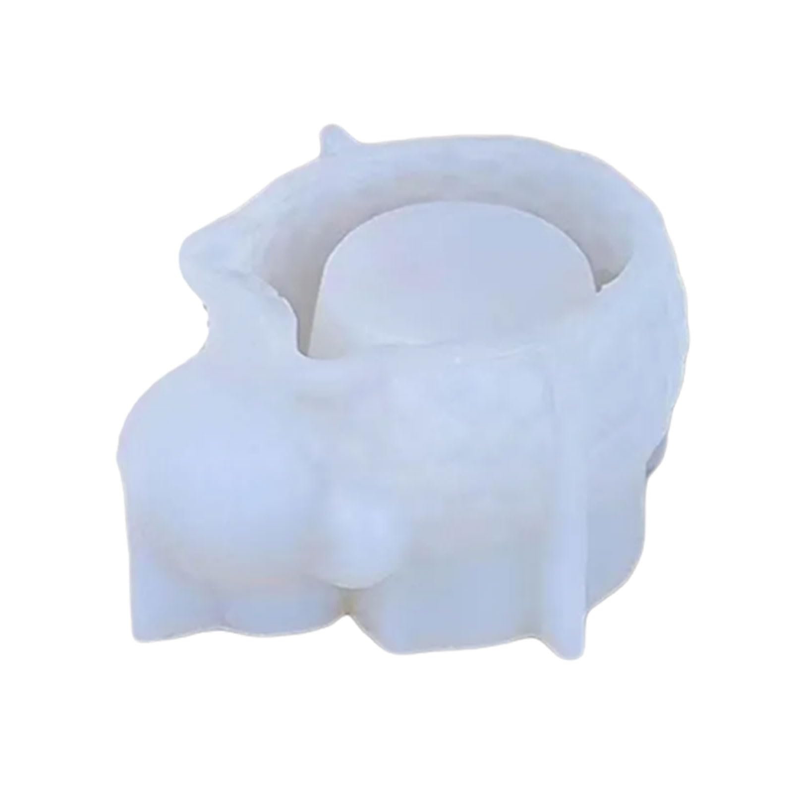Moldes de silicona hechos a mano para macetas, moldes de silicona con forma de animal, ideales para macetas de flores