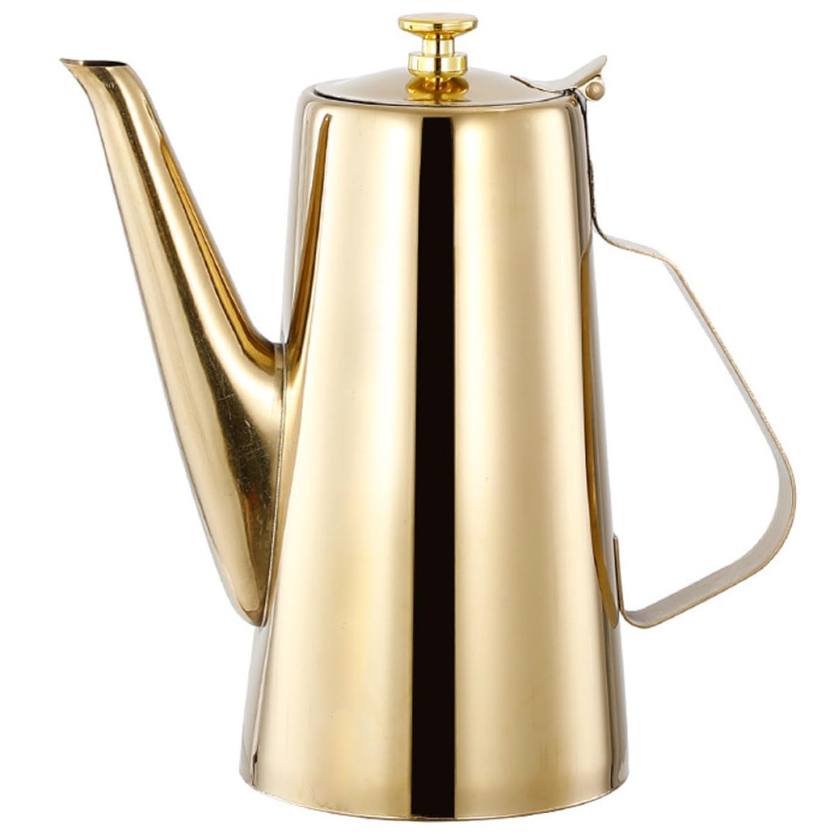Théière en acier inoxydable avec infuseur bouilloire cuisine maison STOBAZA 1,5l