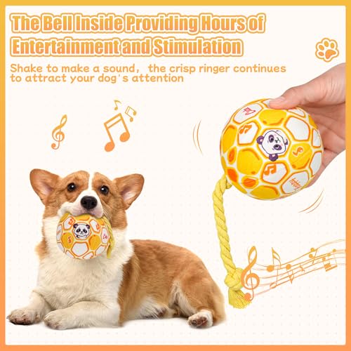 Juguete mordible sonoro para perros pequeños 4 pulg miniatura 3