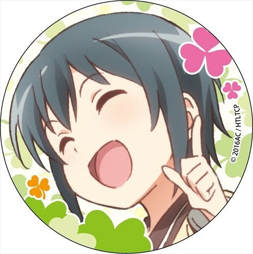 三者三葉 近藤亜紗子 カンバッジ 三者三葉 近藤亜紗子 カンバッジ