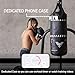 Elite Sports Kids Boxing Punching Bag Set - 2 ft Heavy Boxing Bag, 6oz Gloves & Phone Case – Youth Boxing, MMA, Home Gym & Martial Arts Training Equipment (Unfilled)