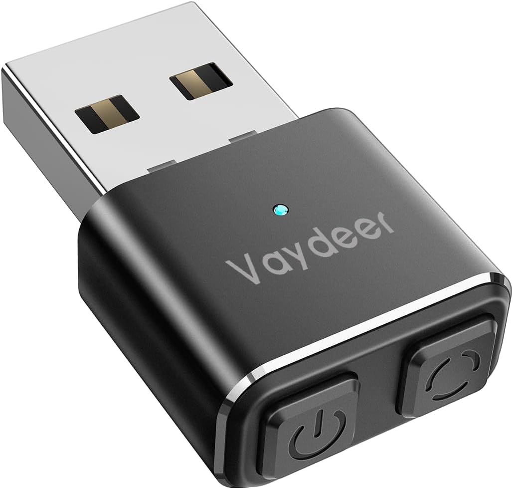 VAYDEERMetal Mini Mouse Jiggler, Premium Metal Shell with Memory Function, 3 Random and Natural Tracks, Undetectable Mouse Jiggler to Boost Your Productivity