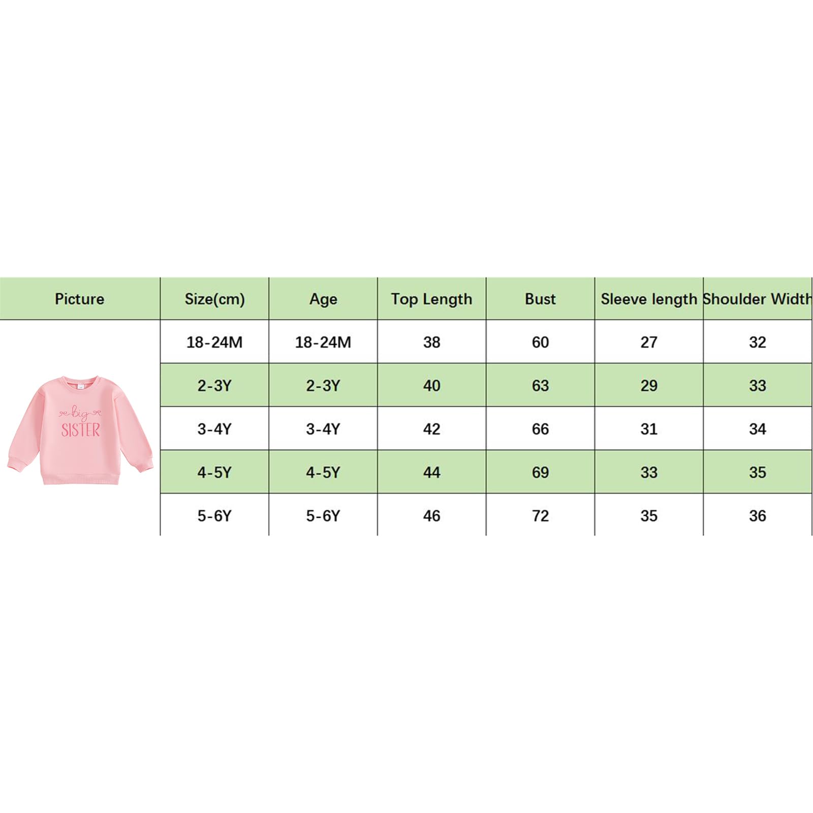 Sweat-shirt à manches longues avec nœud brodé pour petite fille, grande sœur, petite sœur, haut assorti pour bébé fille, vêtements d'automne et d'hiver