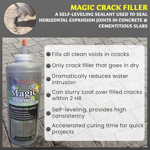 Tharos Distribution MCF MASTER Magic Crack Filler 2Lb Asphalt Black thumb #6