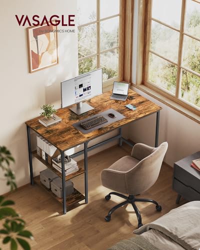 VASAGLE Computertisch, Bürotisch, moderner Stil, 120 x 60 x 76 cm – Ansicht 2