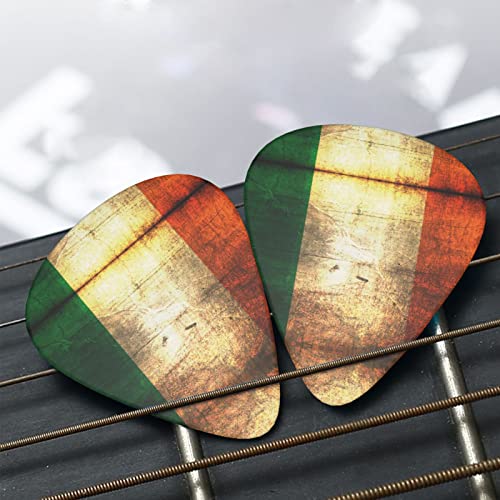 Ensemble de 12 médiators de guitare drapeau irlandais pour guitare acoustique, guitare électrique, contrebasse, ukulélé - Les Beatles, Paul McCartney, John Lennon, RIngo Starr, George Harrison Ensemble de 12 médiators de guitare drapeau irlandais pour guitare acoustique, guitare électrique, contrebasse, ukulélé – Image 8