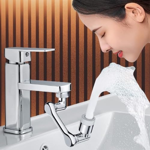 SHREE HANS CREATION Faucet Aerator1080° Rotating Faucet Extender Universal Splash Filter Big Angle Swivel Kitchen Tap Extend Bathroom Bubbler Wash Sink Gargle Face Eye Hair (B0CW3GHVXK) Amazon Price History, Amazon Price Tracker