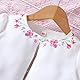 Fnaobai Kleine Mädchen Kleid und Strickjacke Sets 2-teiliges ärmelloses Kleid mit Blumendruck Spitzenrand Pullover Frühling volle Kleidung für 2-7 Jahre