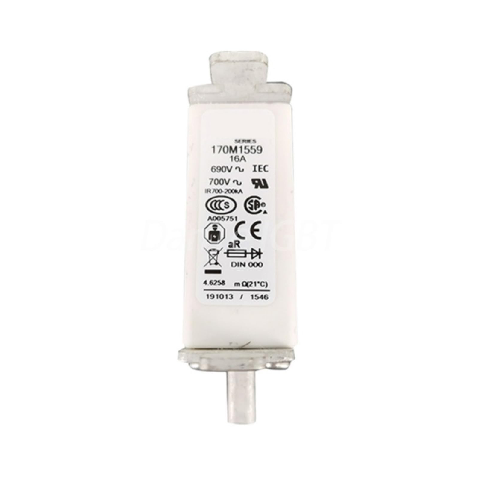 Fusibles 170M1559 et 170M1796 pour protection industrielle haute tension