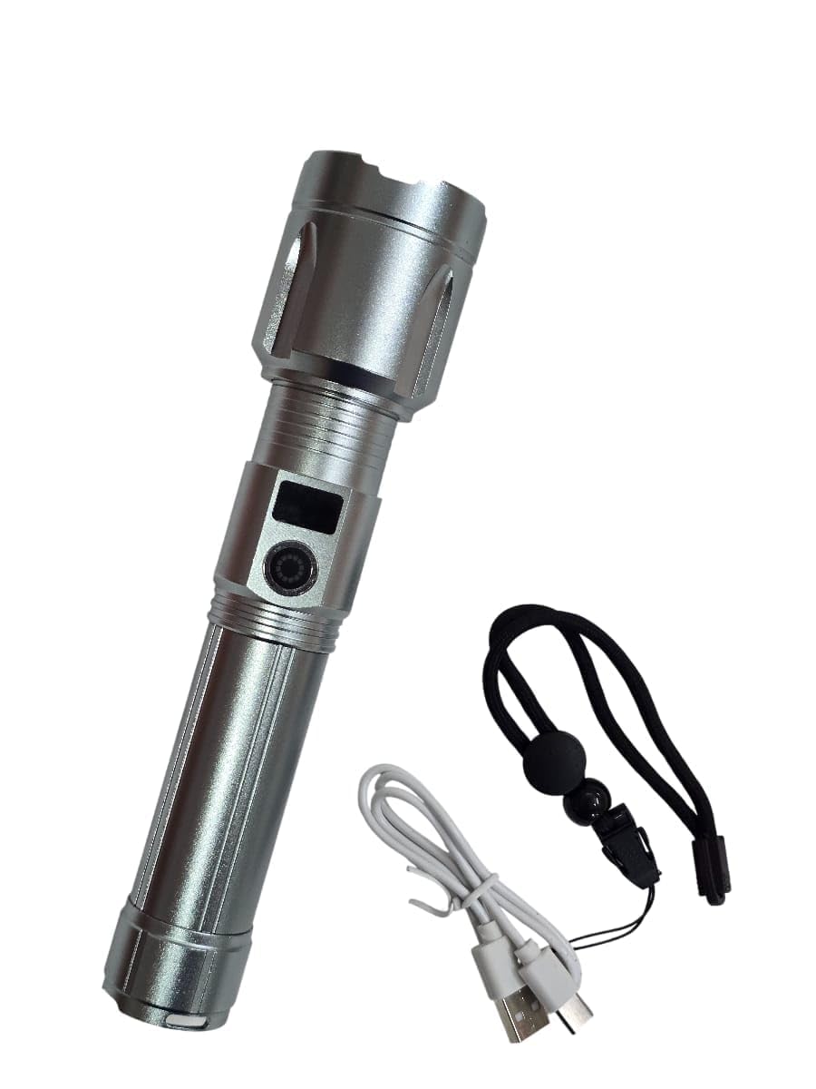 RL-M63 LED Torch Light 100W Rechargeable 5000mAh Zoomable-image-39